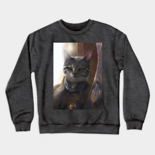 Mystic Mage cat: Morgan Crewneck Sweatshirt